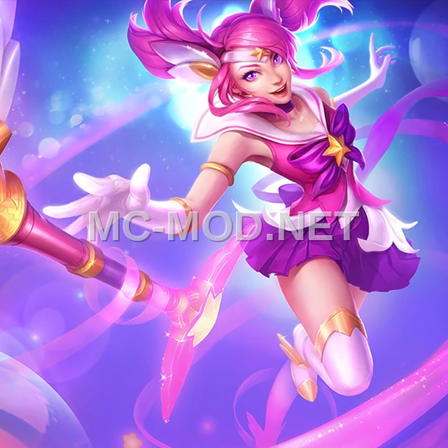 Star Guardian Lux League of Legends Statue