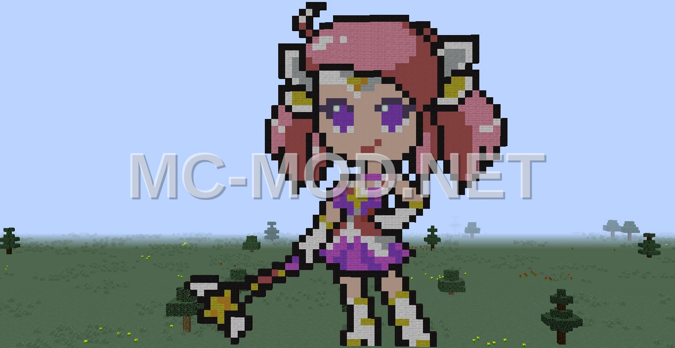 Star Guardian Lux League of Legends Statue