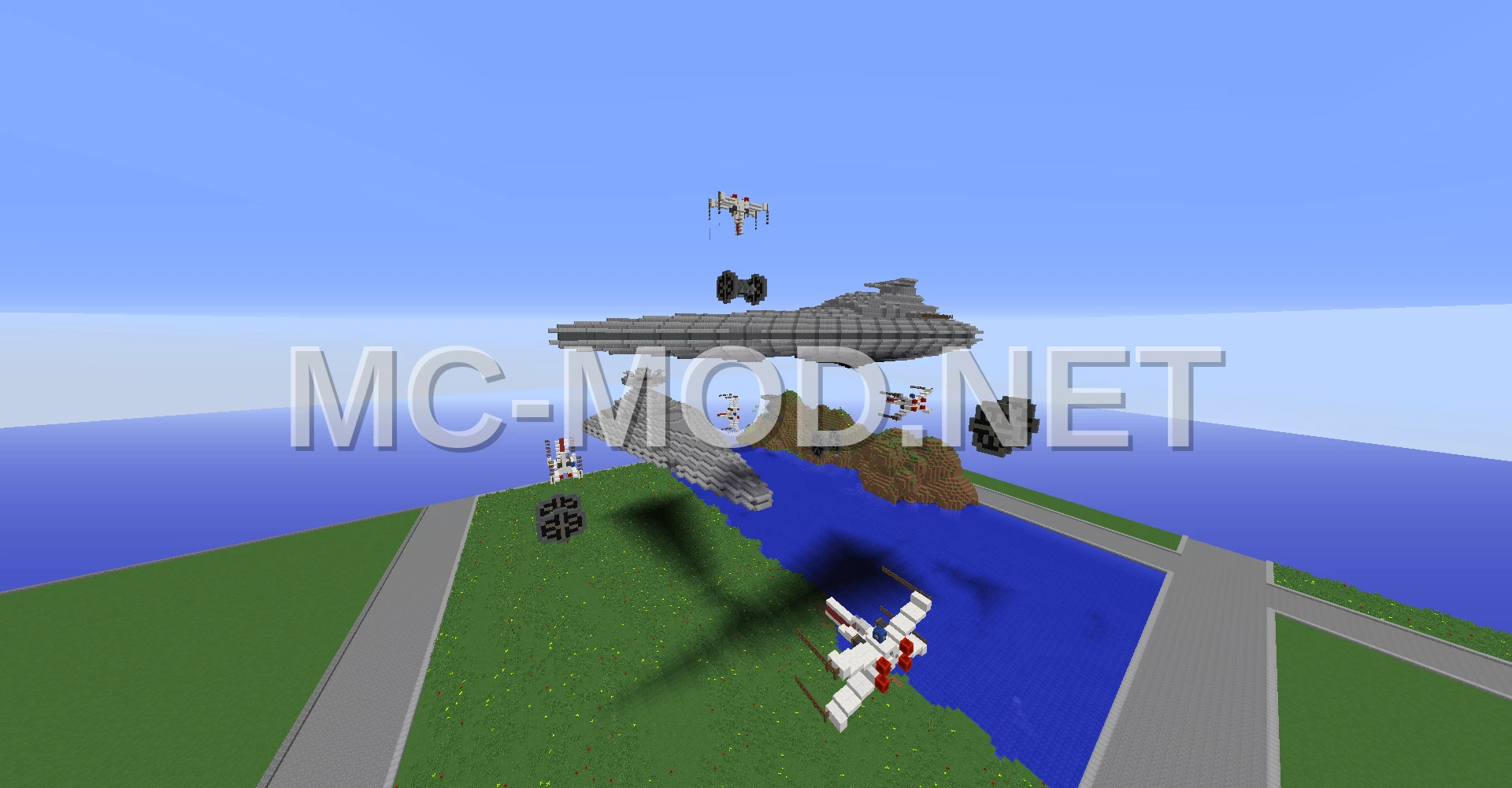 Star Wars Battle Scene