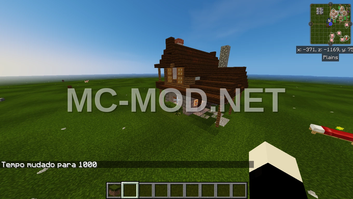 Dark Oak Starter House Schematic