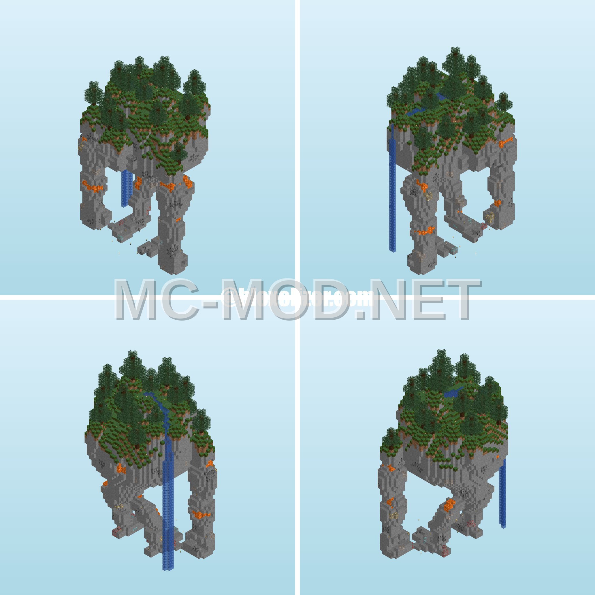 Stone Golem Guardian Statue
