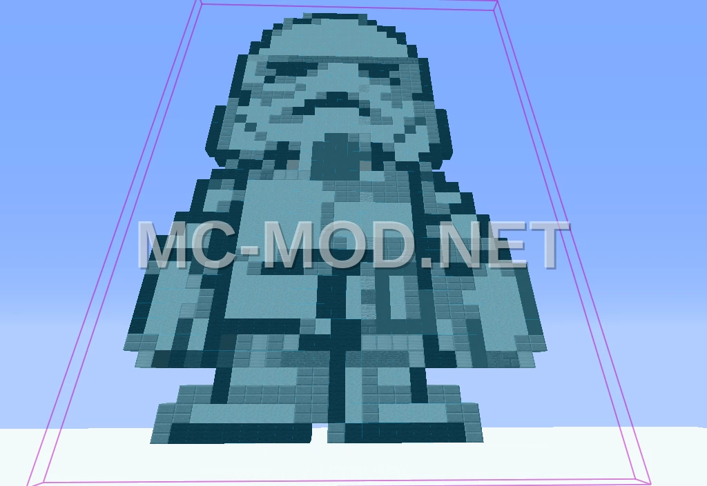 Stormtrooper Pixel Art Build
