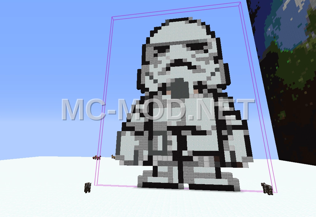 Stormtrooper Pixel Art Build