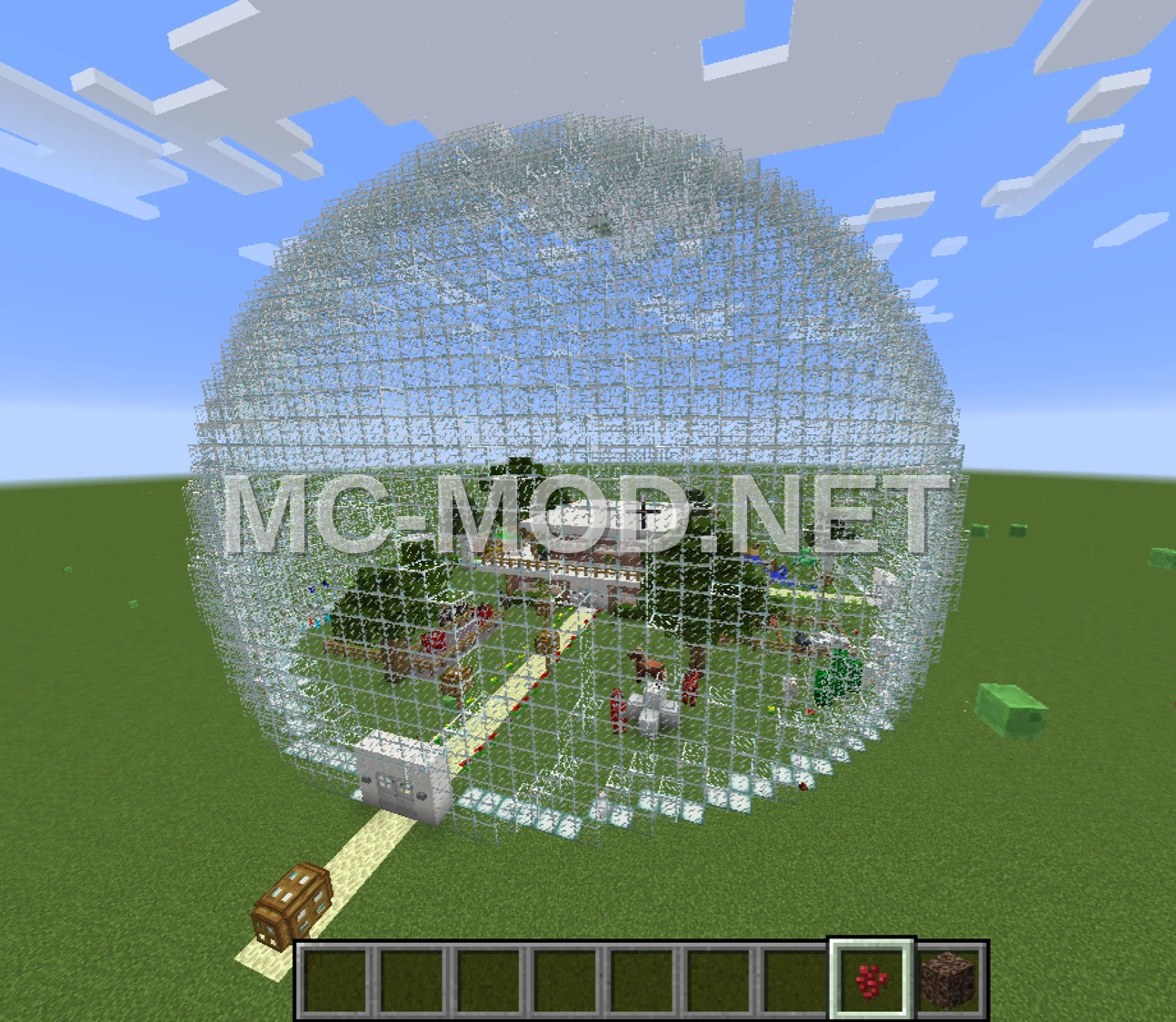 Survival Sphere House and Garden
