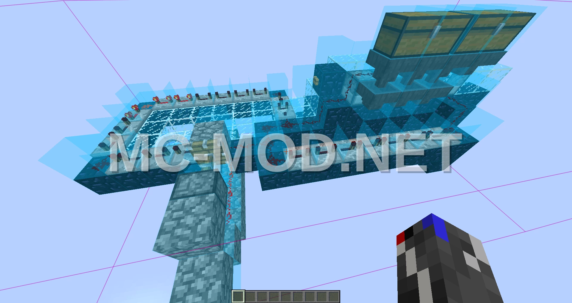 TNT Cannon Structure