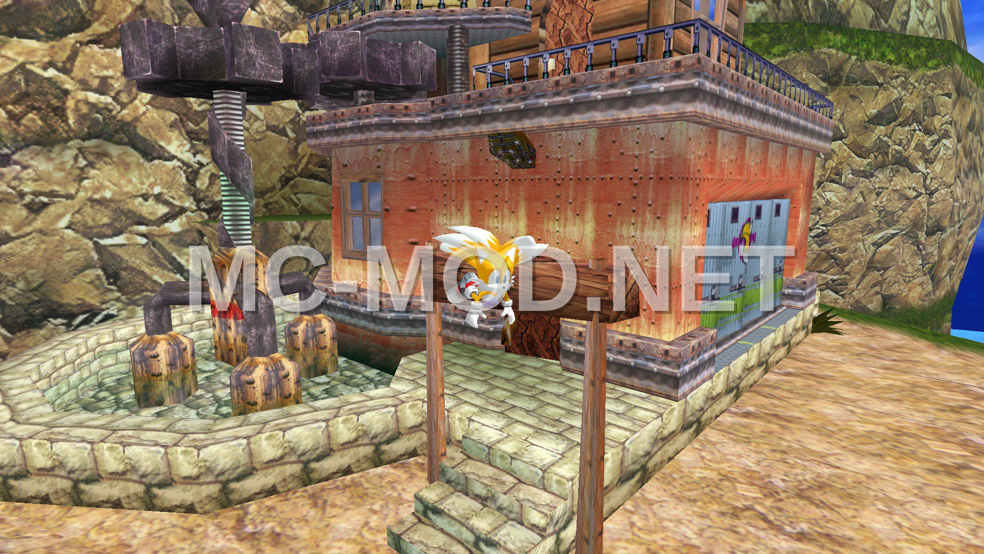 Tails’ Workshop Recreation
