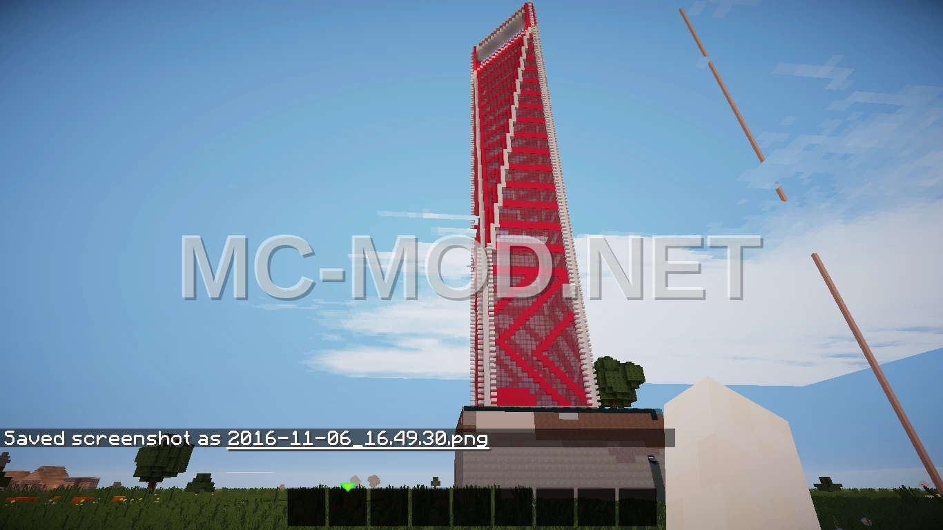 Tall Handcrafted Tower