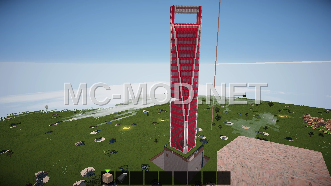 Tall Handcrafted Tower