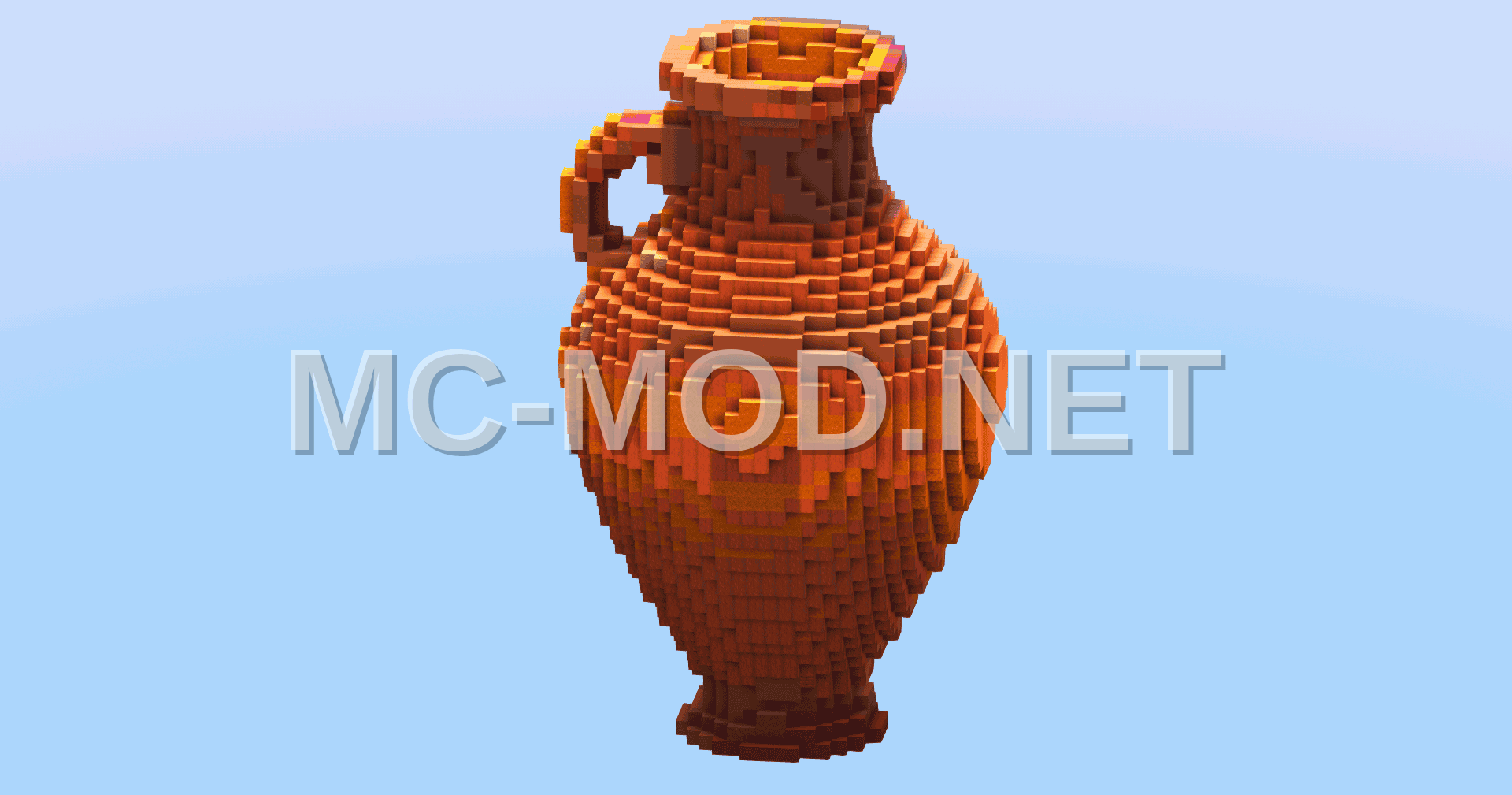 Terracotta Vase Statue