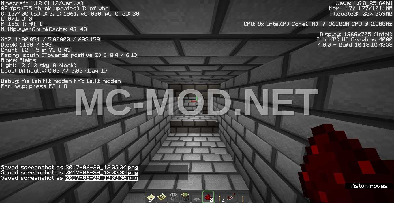 The Crusher Redstone Contraption