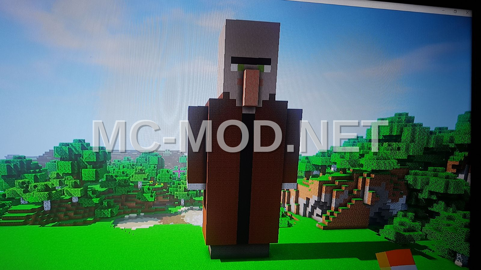 Villager Statue Sculpture