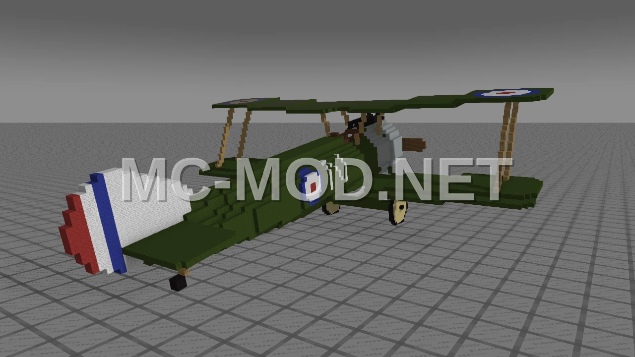 WWI Sopwith Camel Biplane Aircraft