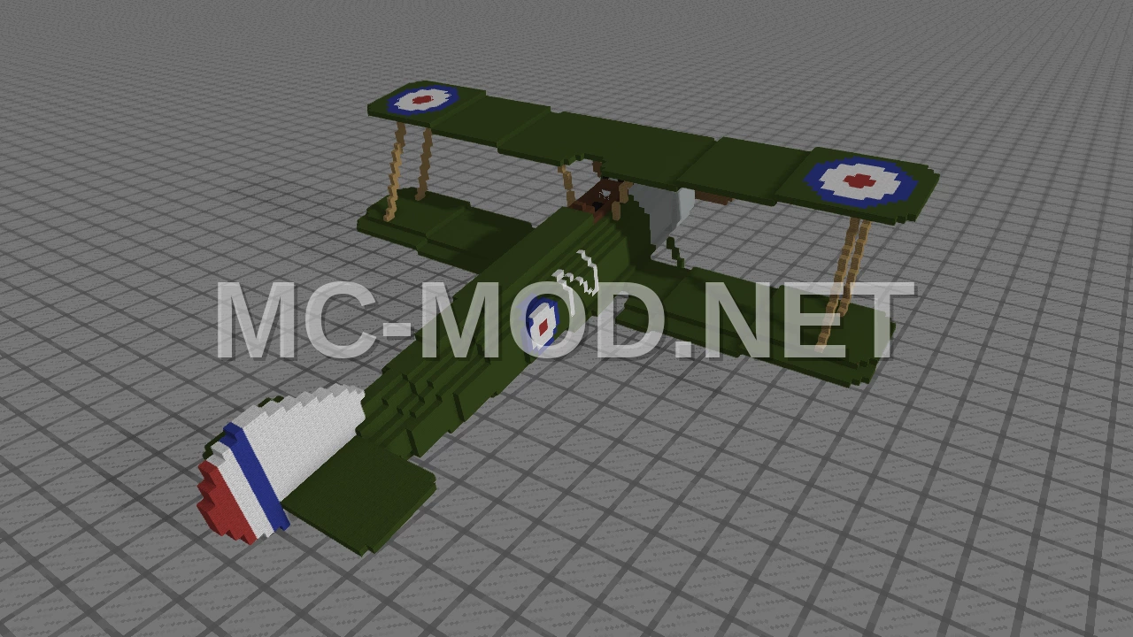 WWI Sopwith Camel Biplane Aircraft