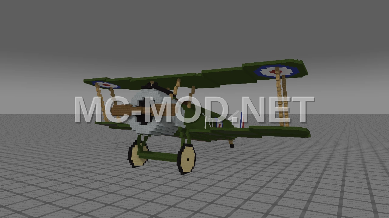 WWI Sopwith Camel Biplane Aircraft