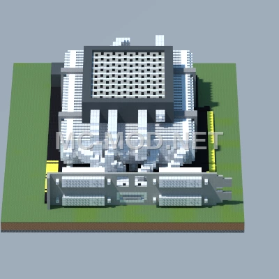 Water Cooled Graphics Card PC Component