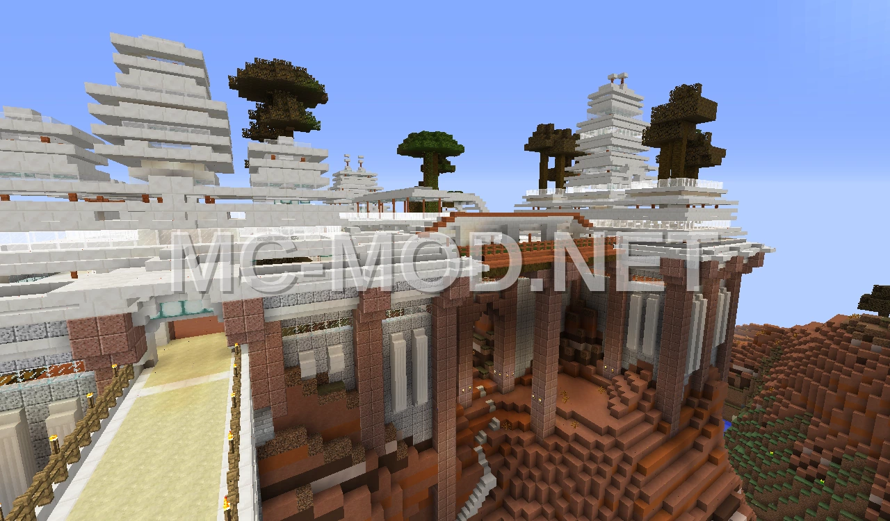 White Temple Structure