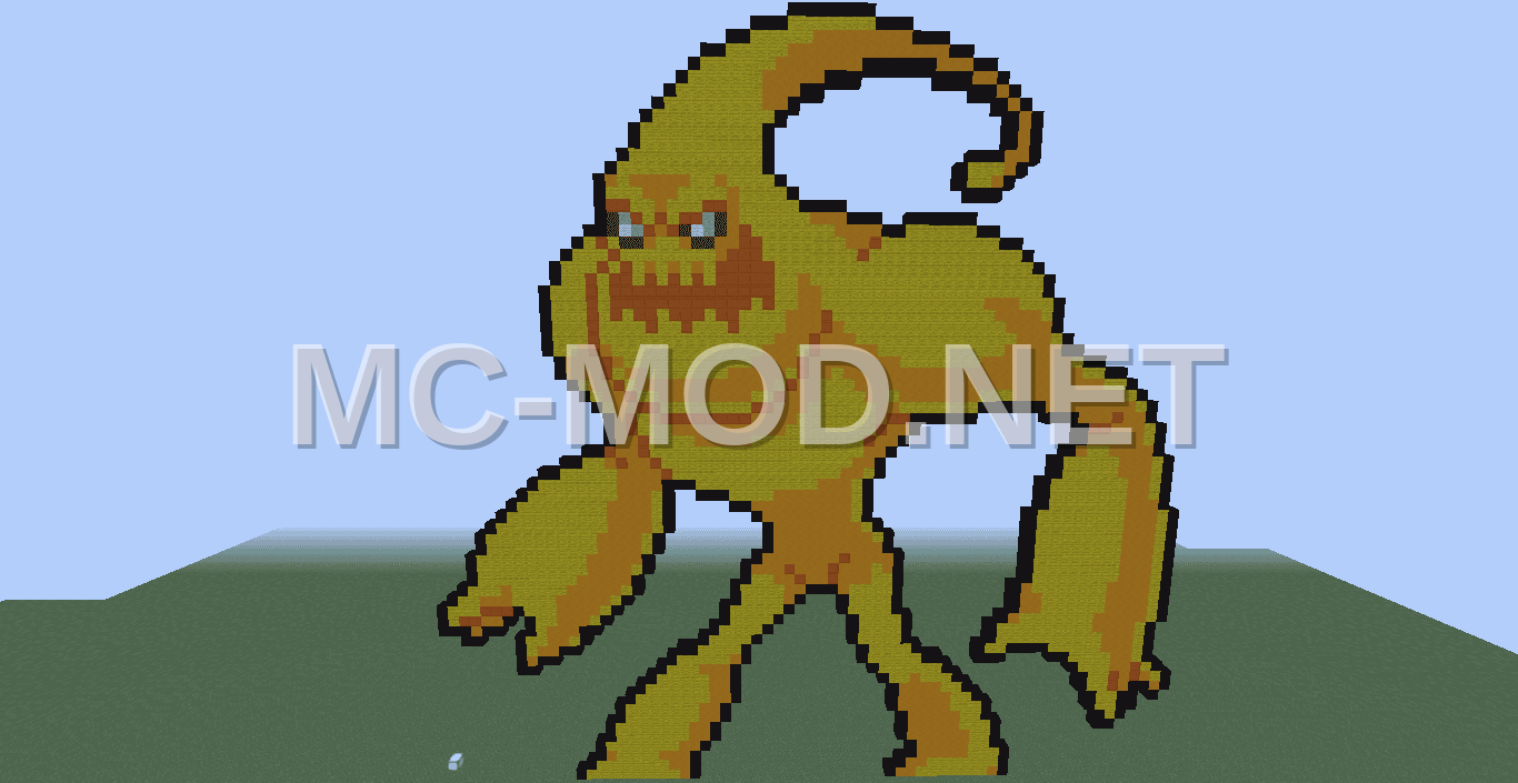 Zac League of Legends Pixel Art