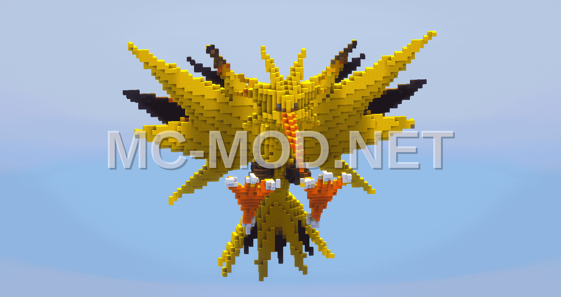 Zapdos Pokemon Statue