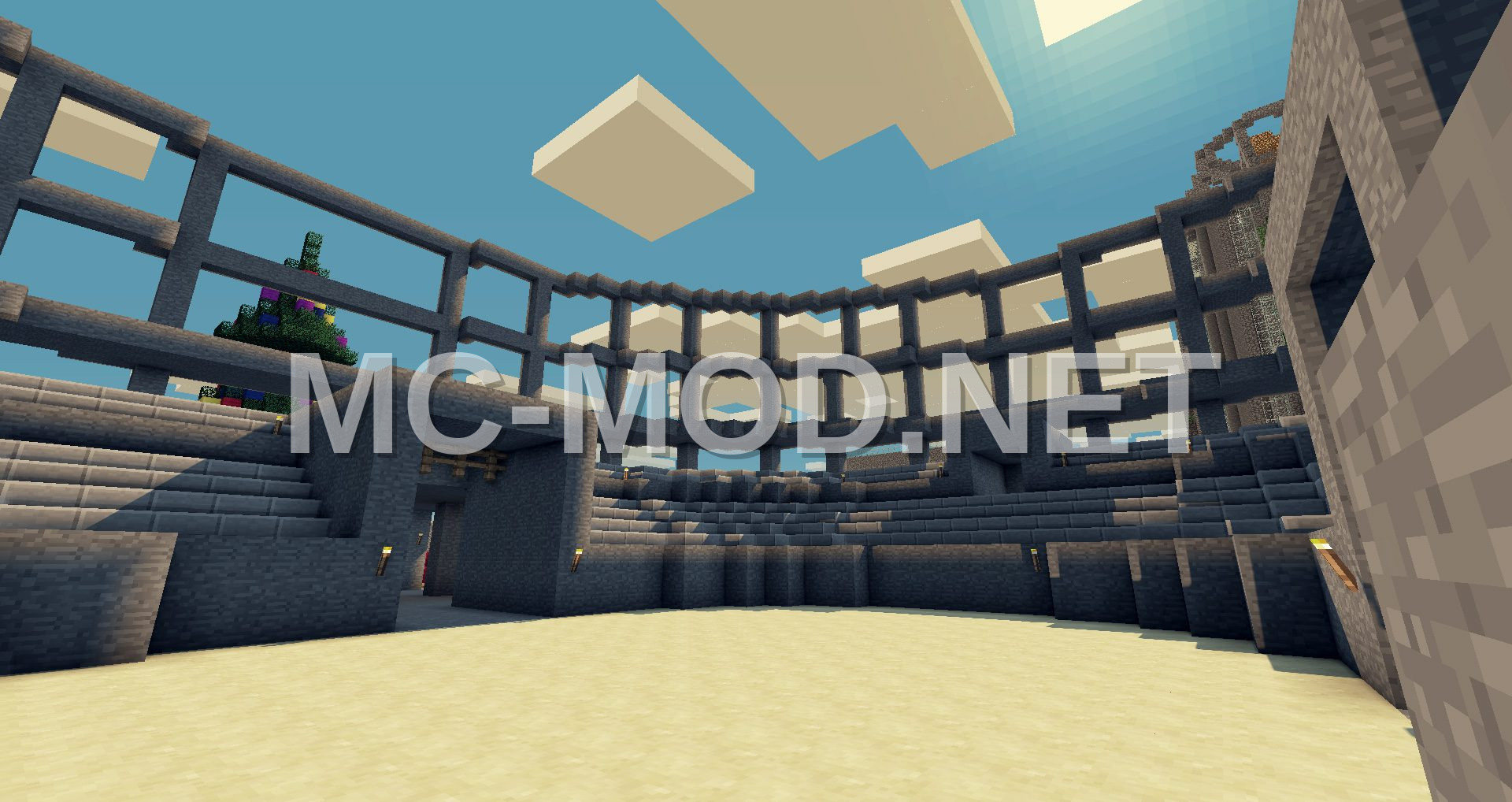 Ancient Roman Coliseum Arena