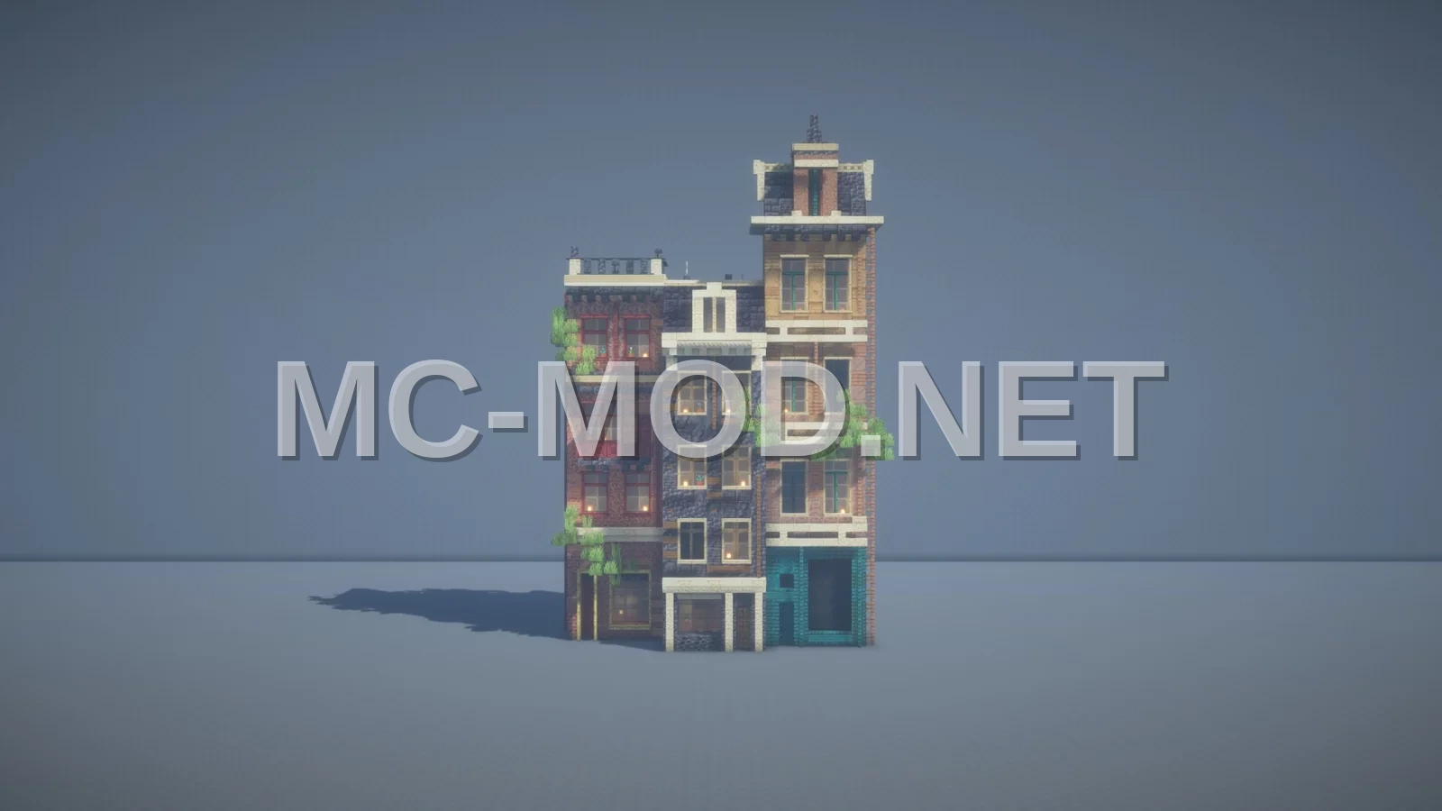British Apartment Trio Houses