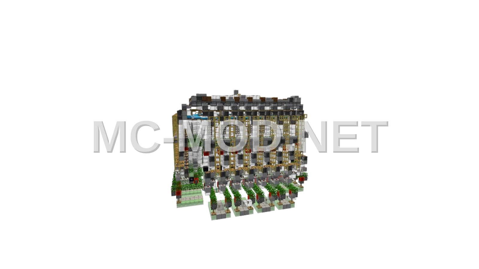 Compact Iron Farm Structure