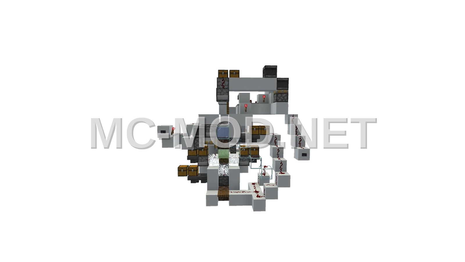 Compact Redstone Railgun
