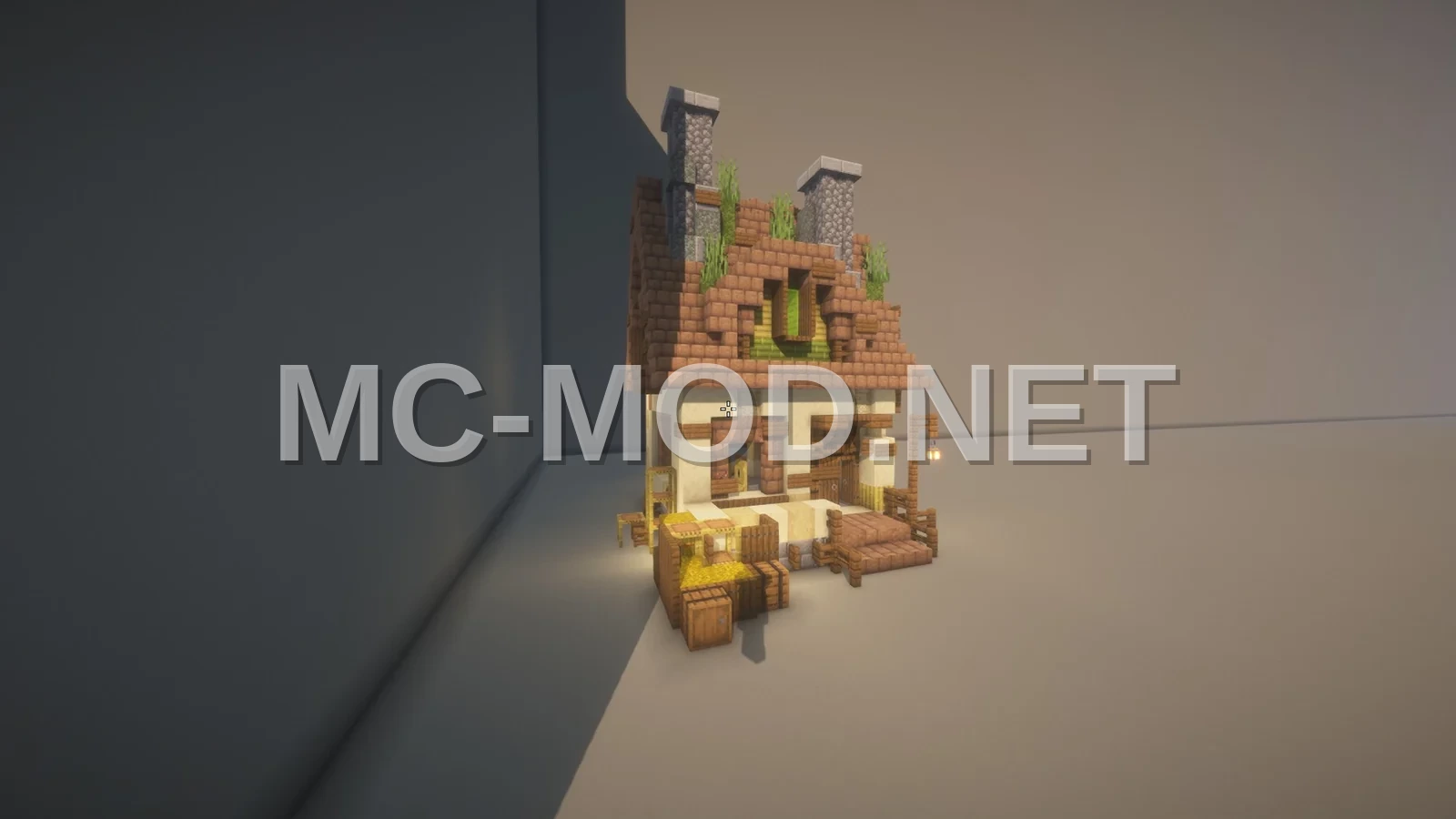 Compact Sandstone House