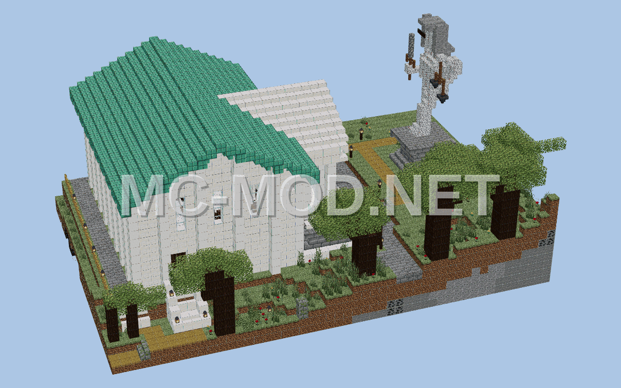 Courthouse Redstone Structure