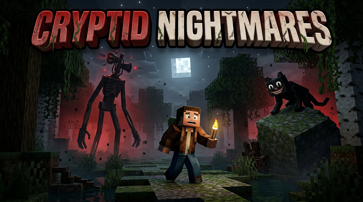 Cryptid Nightmares MCPE Thumbnail