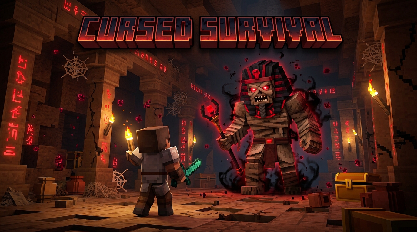 Cursed Survival Map MCPE Thumbnail