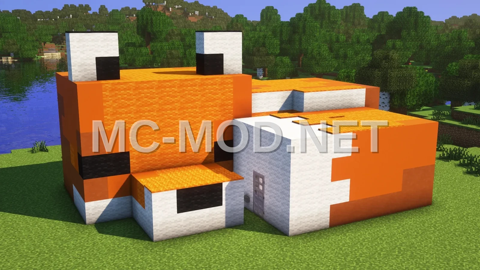 Cute Fox House Structure