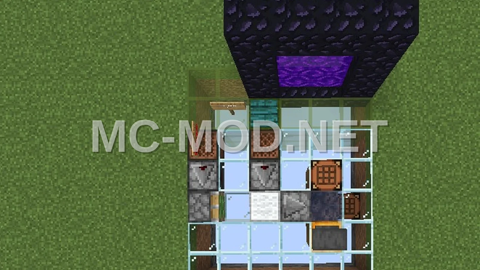 Ender Pearl Void Trap Redstone Structure