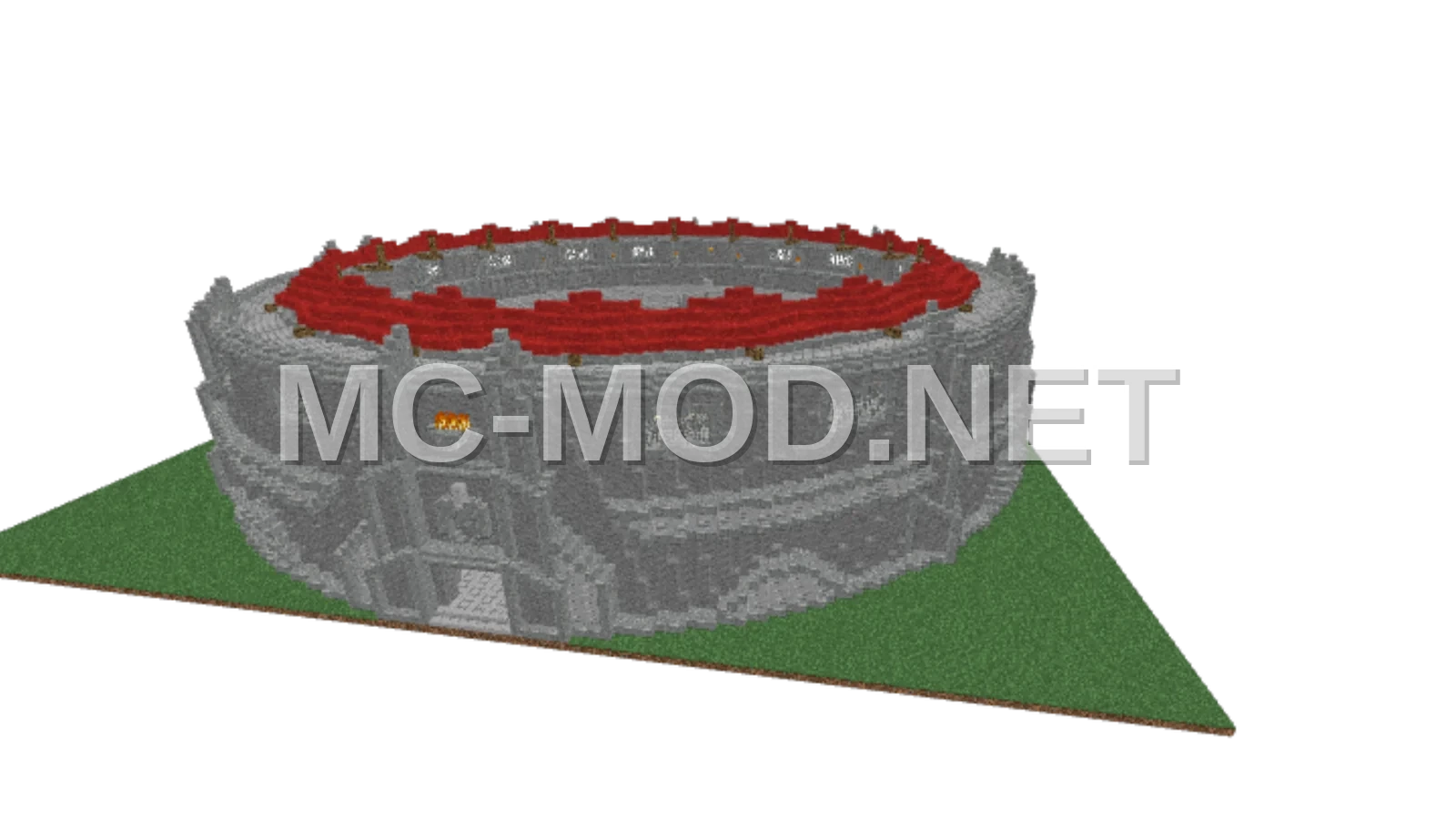 Gladiator Arena – 139x32x139 Blocks