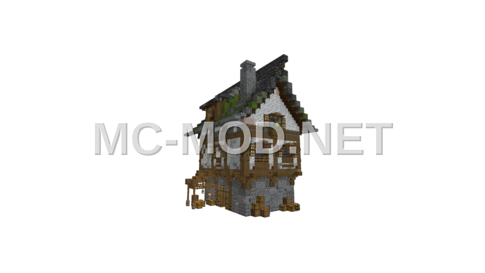 Half-Timbered House – 20x27x24