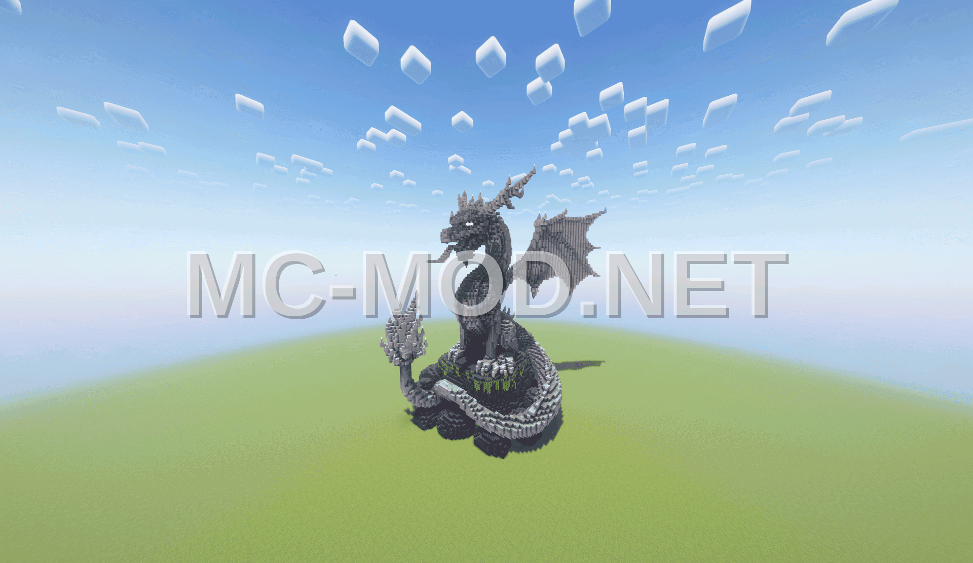 Imposing Dragon Statue