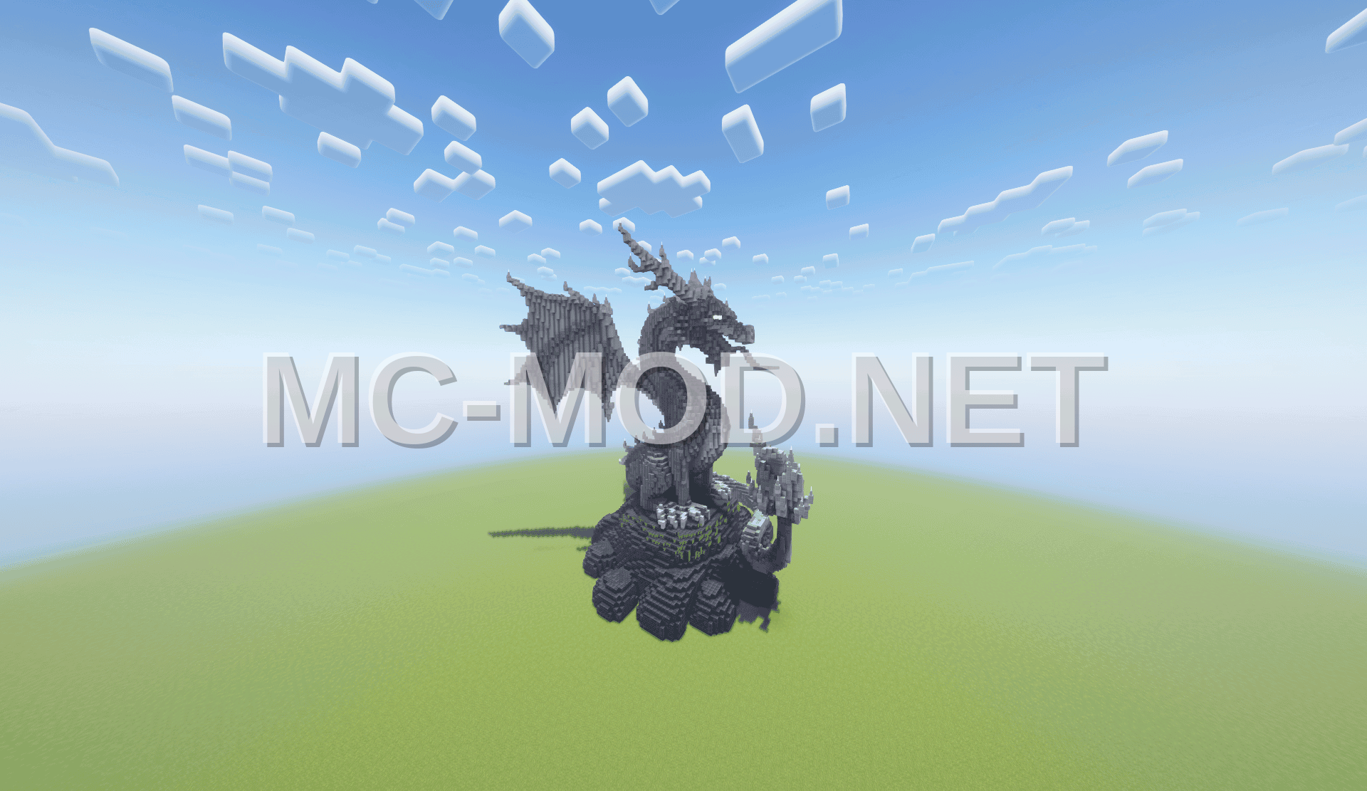 Imposing Dragon Statue
