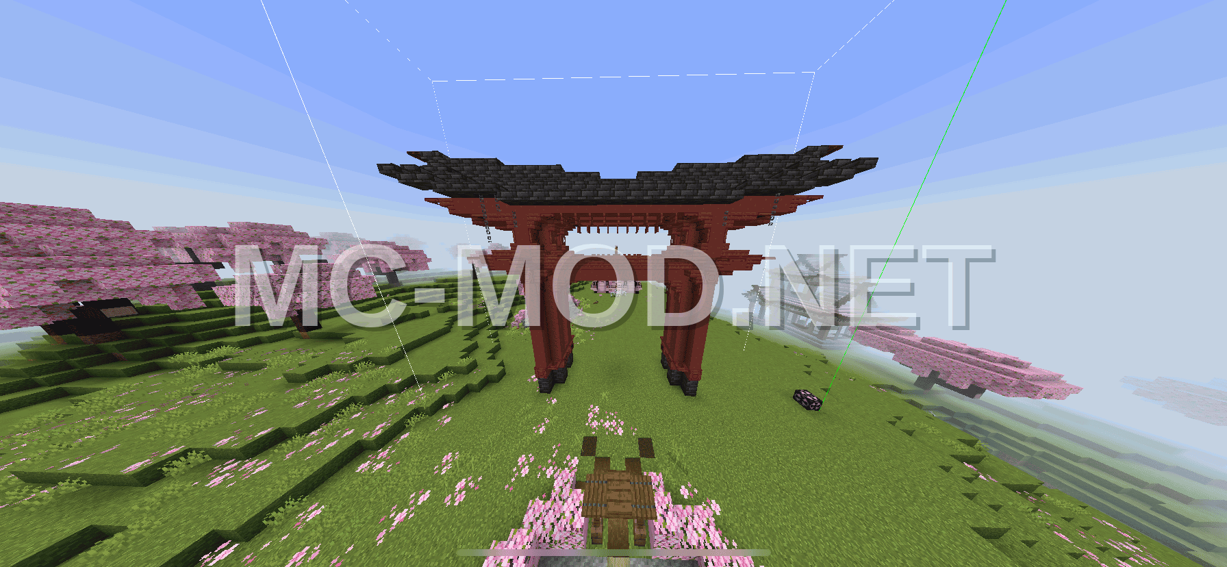 Japanese Torii Gate Structure