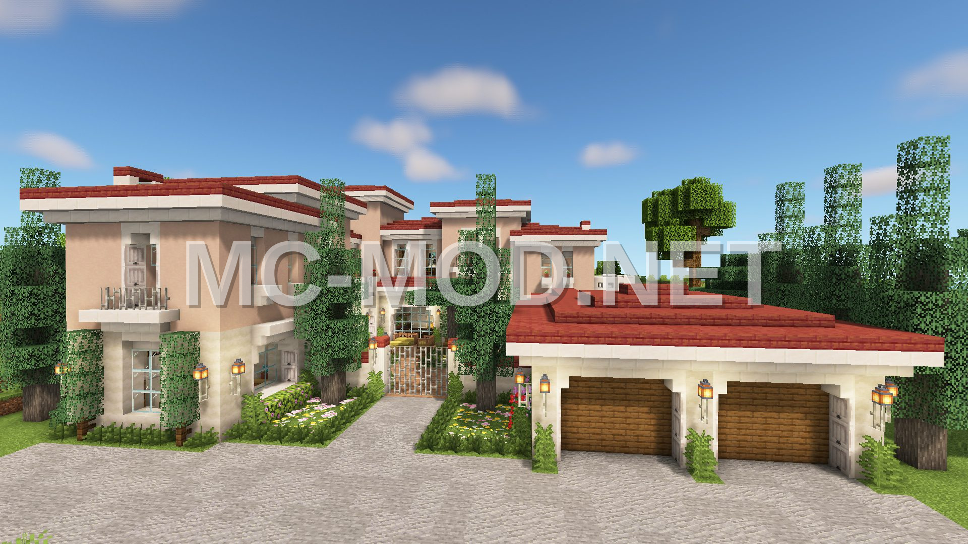 Luxury Villa with Courtyard and Pool