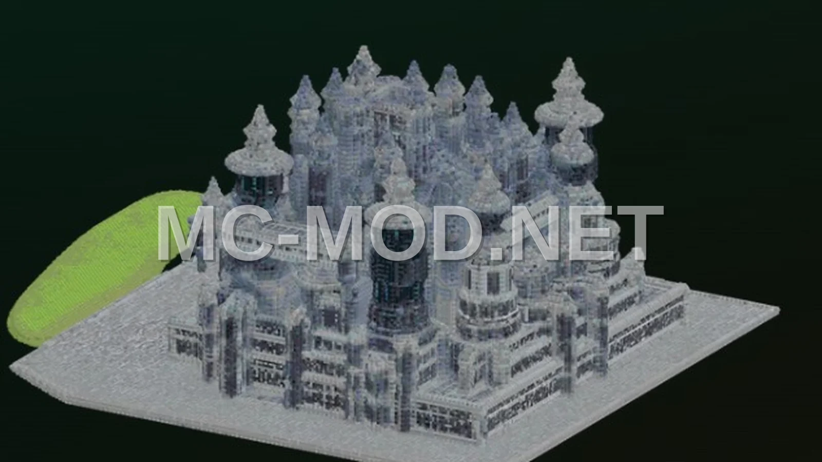 Medieval Castle Structure – 281x120x231
