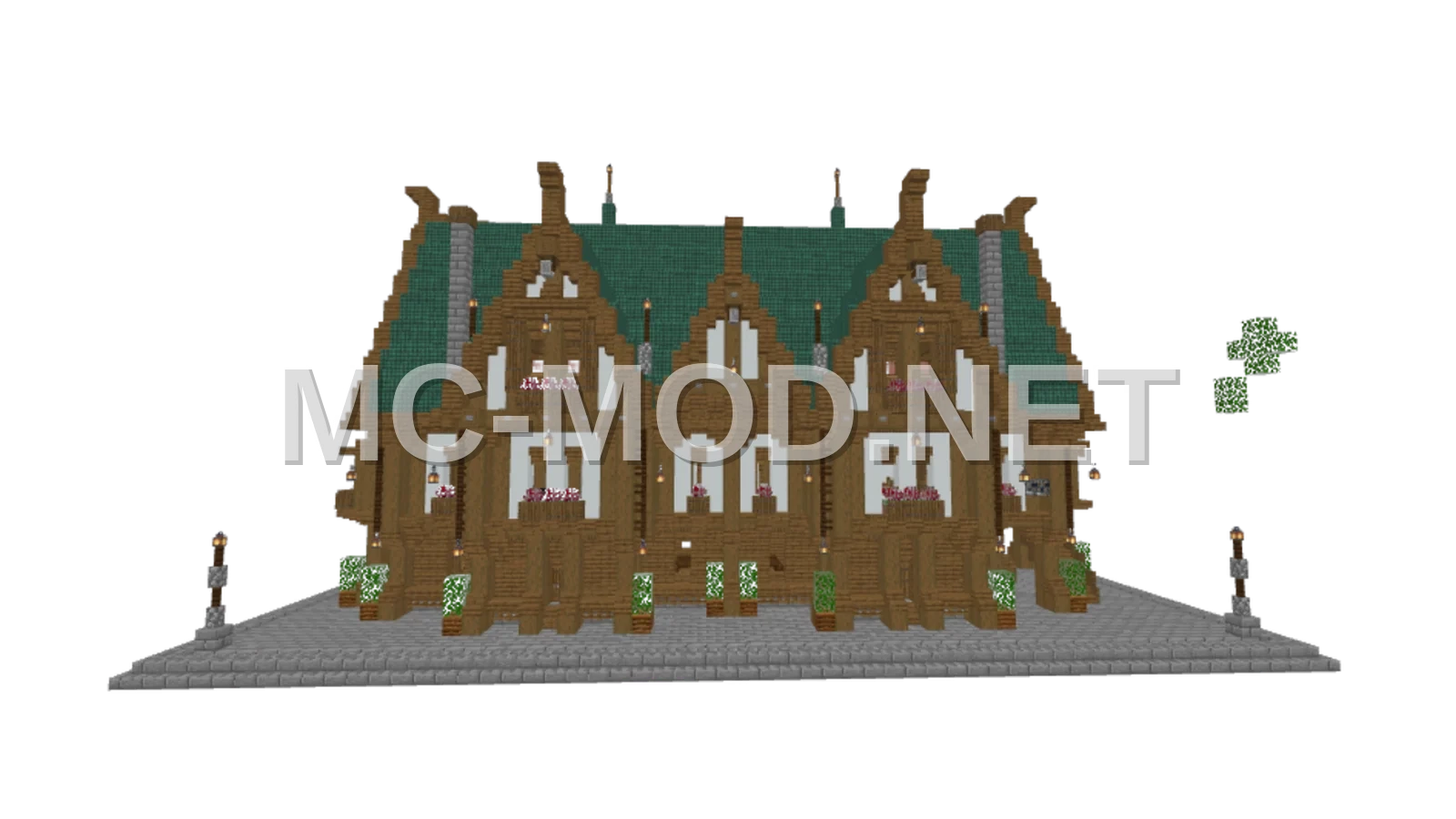 Medieval Guildhall – 64x48x32