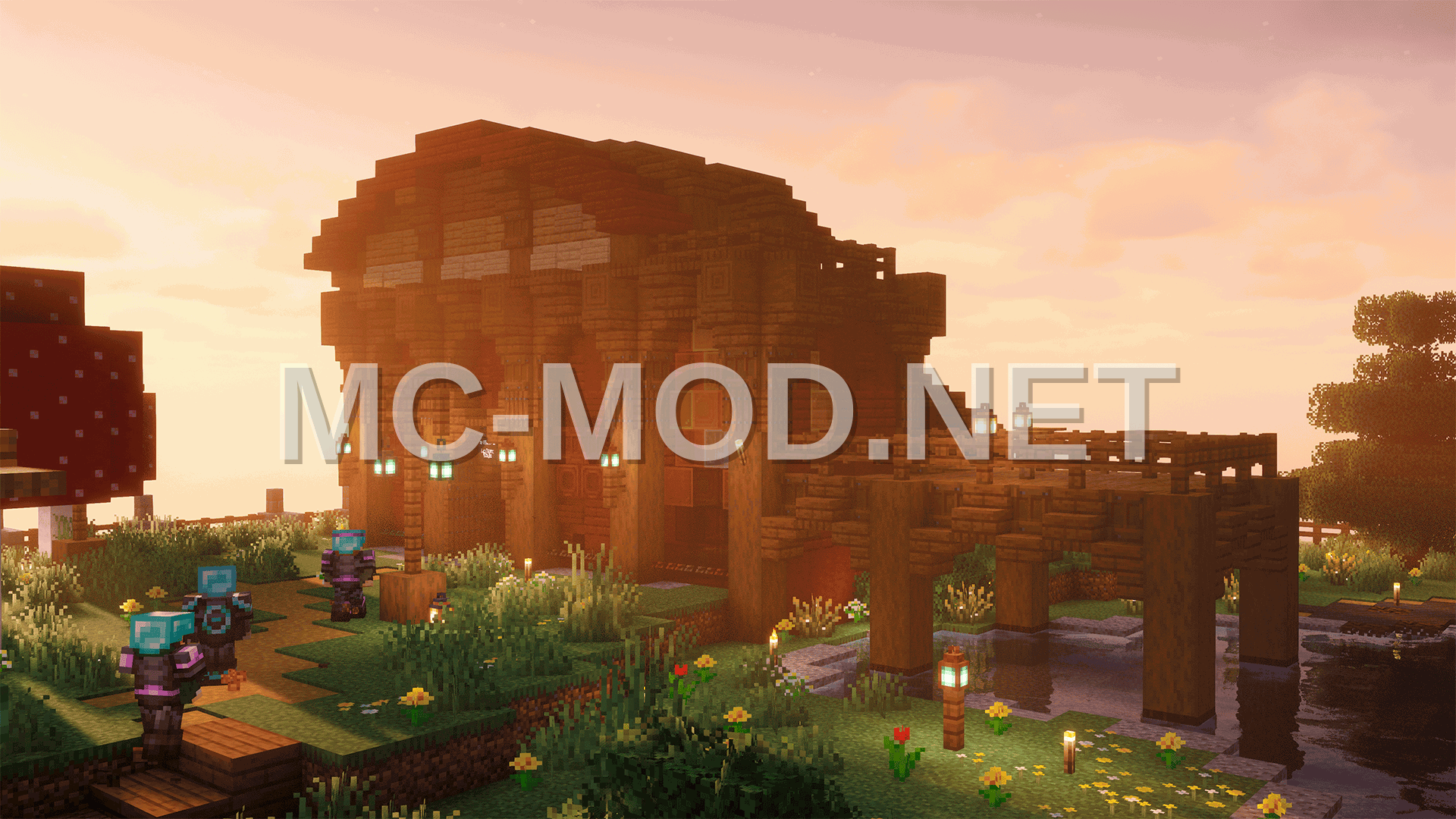 Medieval Swamp Tavern with Cellar and Music