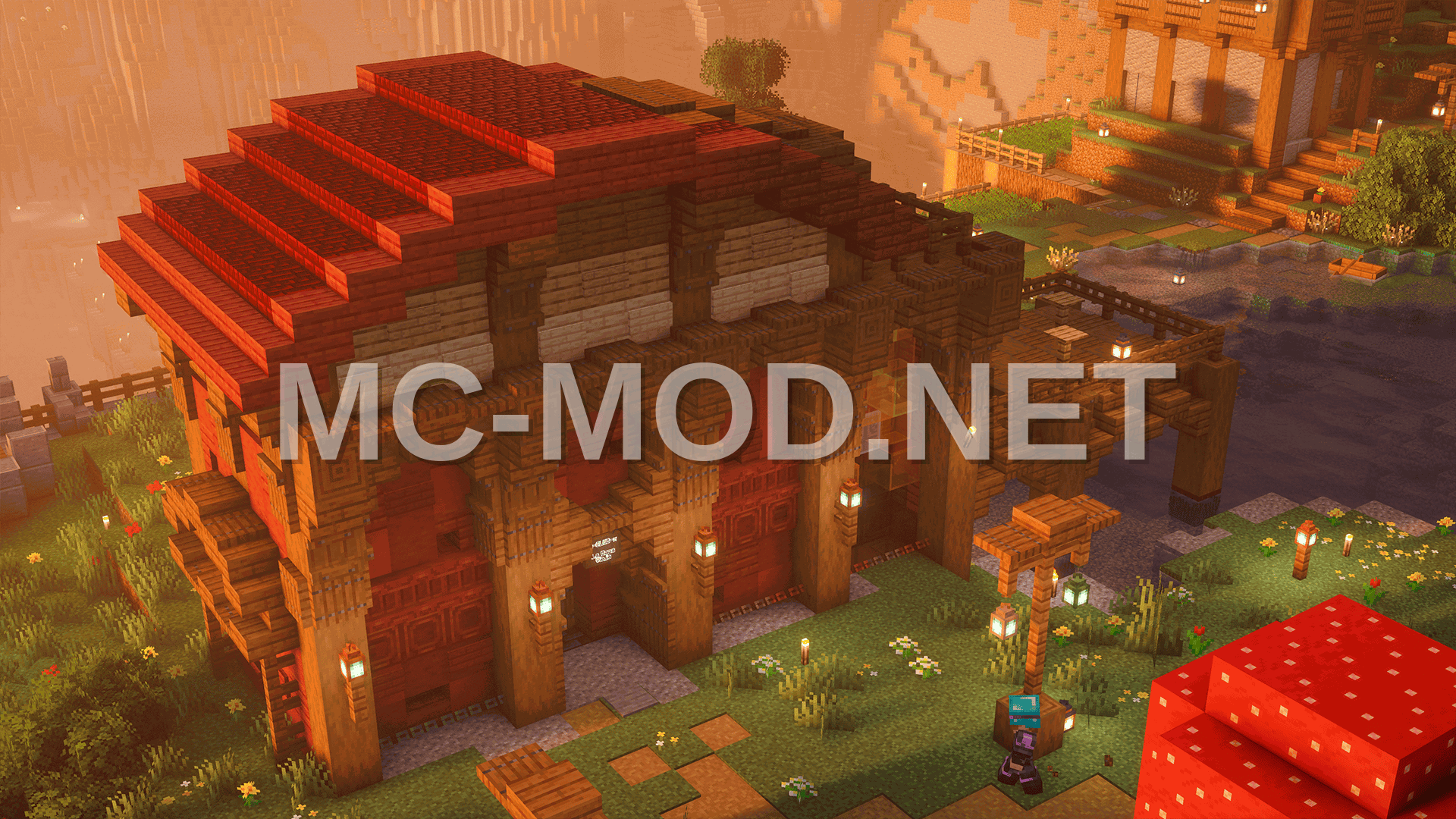 Medieval Swamp Tavern with Cellar and Music