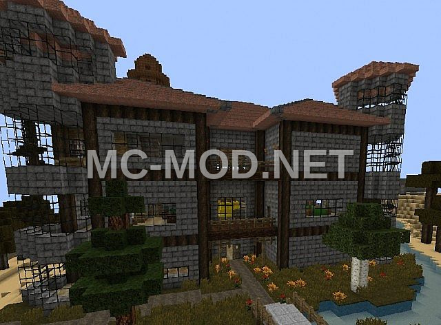 Medium Mansion With Bridge
