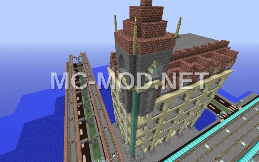 Modern Apartment Building