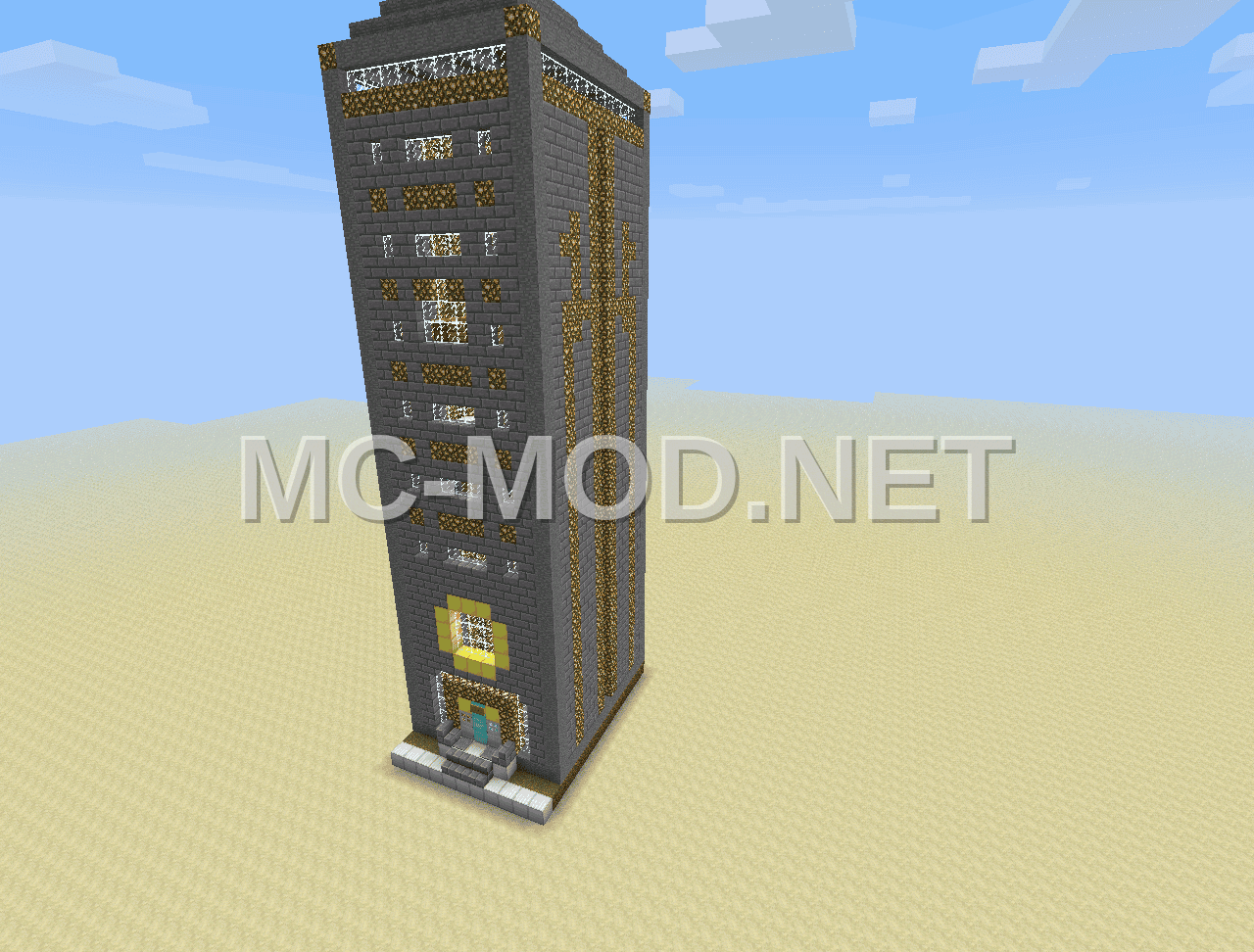 Modern Decorated Tower