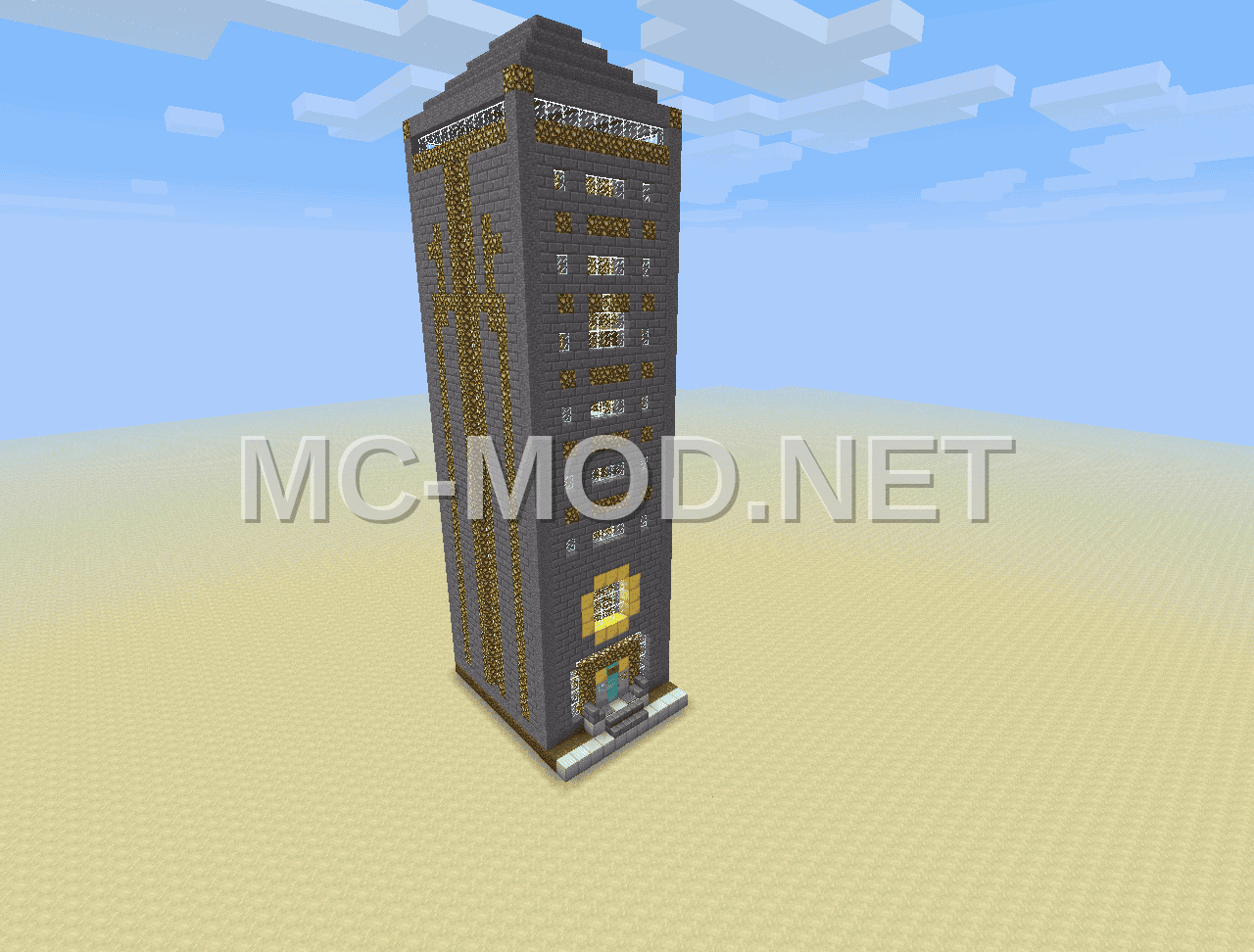 Modern Decorated Tower