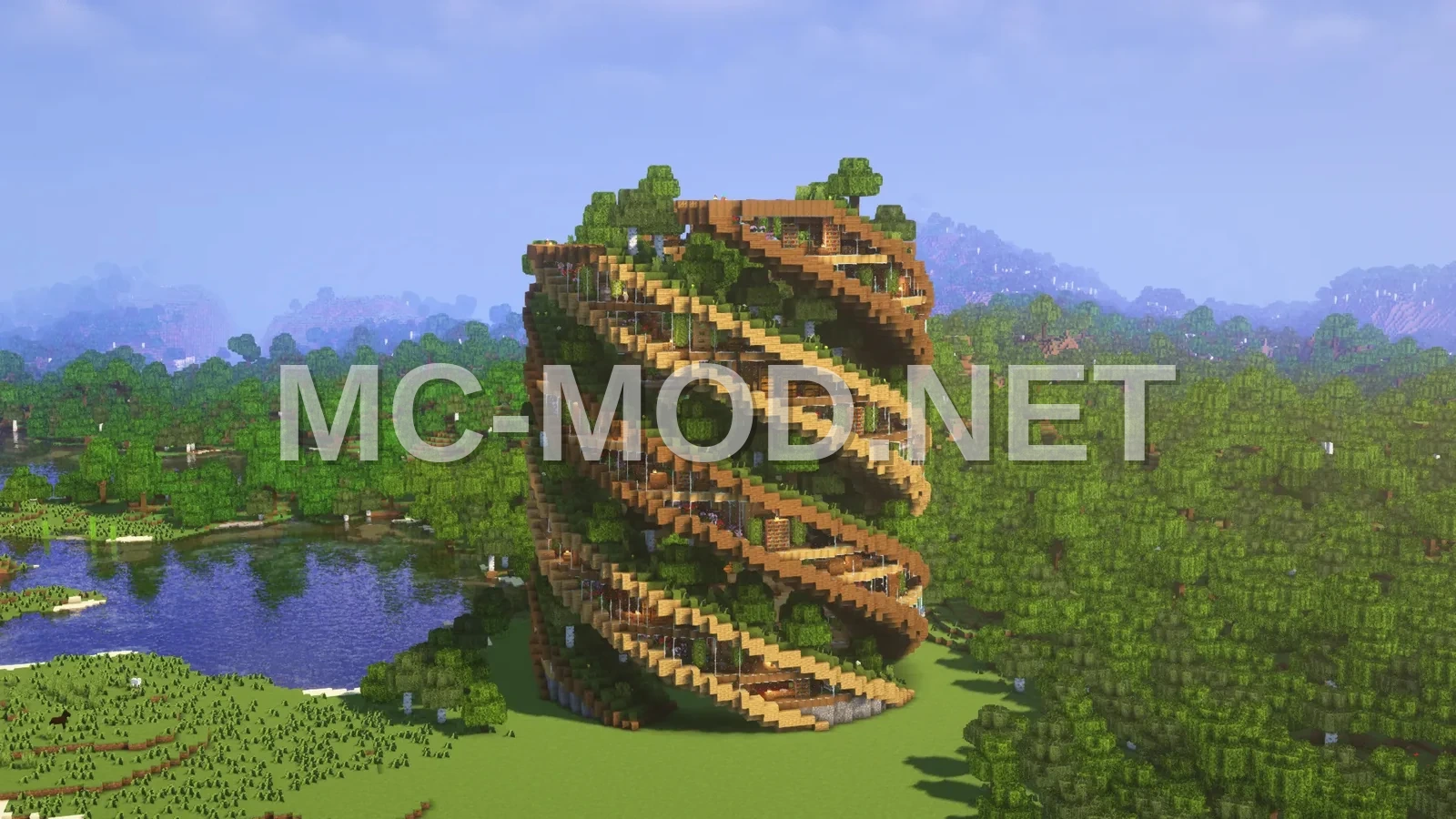 Natural Spiral House Design