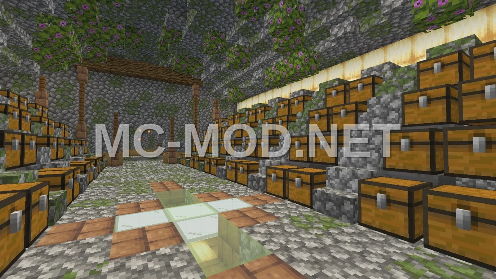 Oak Mega Stash Storage Room