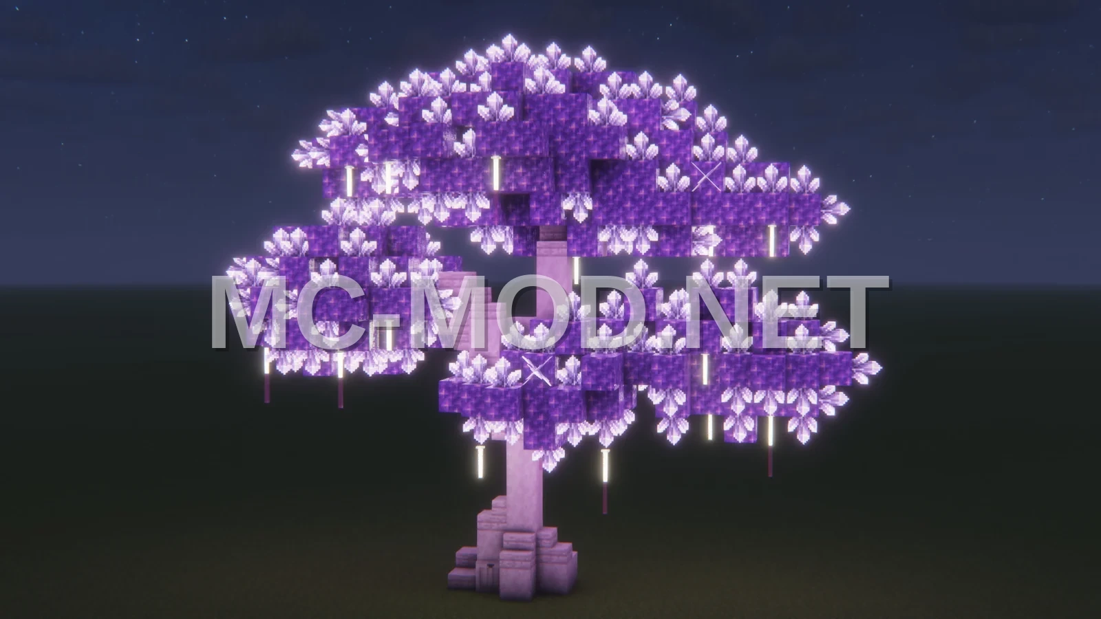Pale Amethyst Bonsai Tree Decoration
