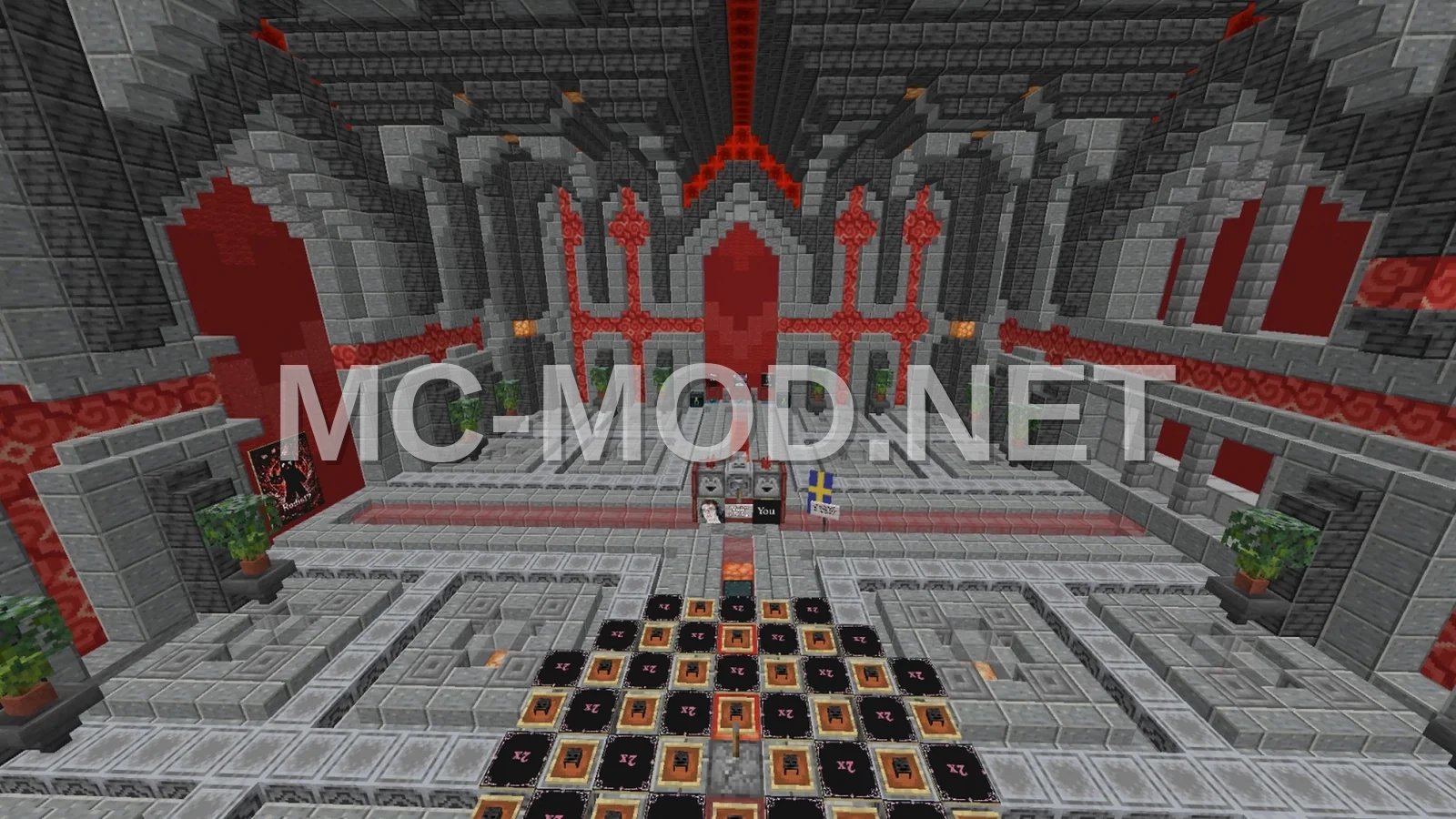 Red AFK Base – Compact Design